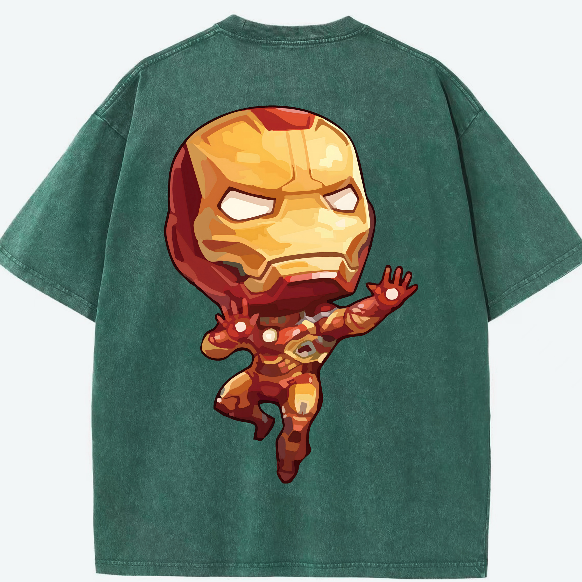 （画像用） アベンジャーズ The Avengers 綿100% ヴィンテージ風 半袖Tシャツ（背面プリント）